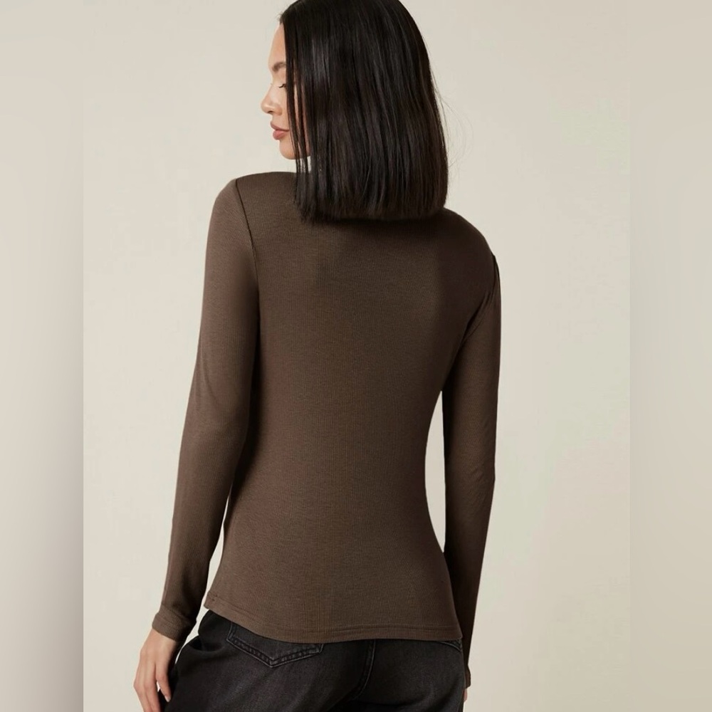Rib Knit Tee - Picture 3 of 3